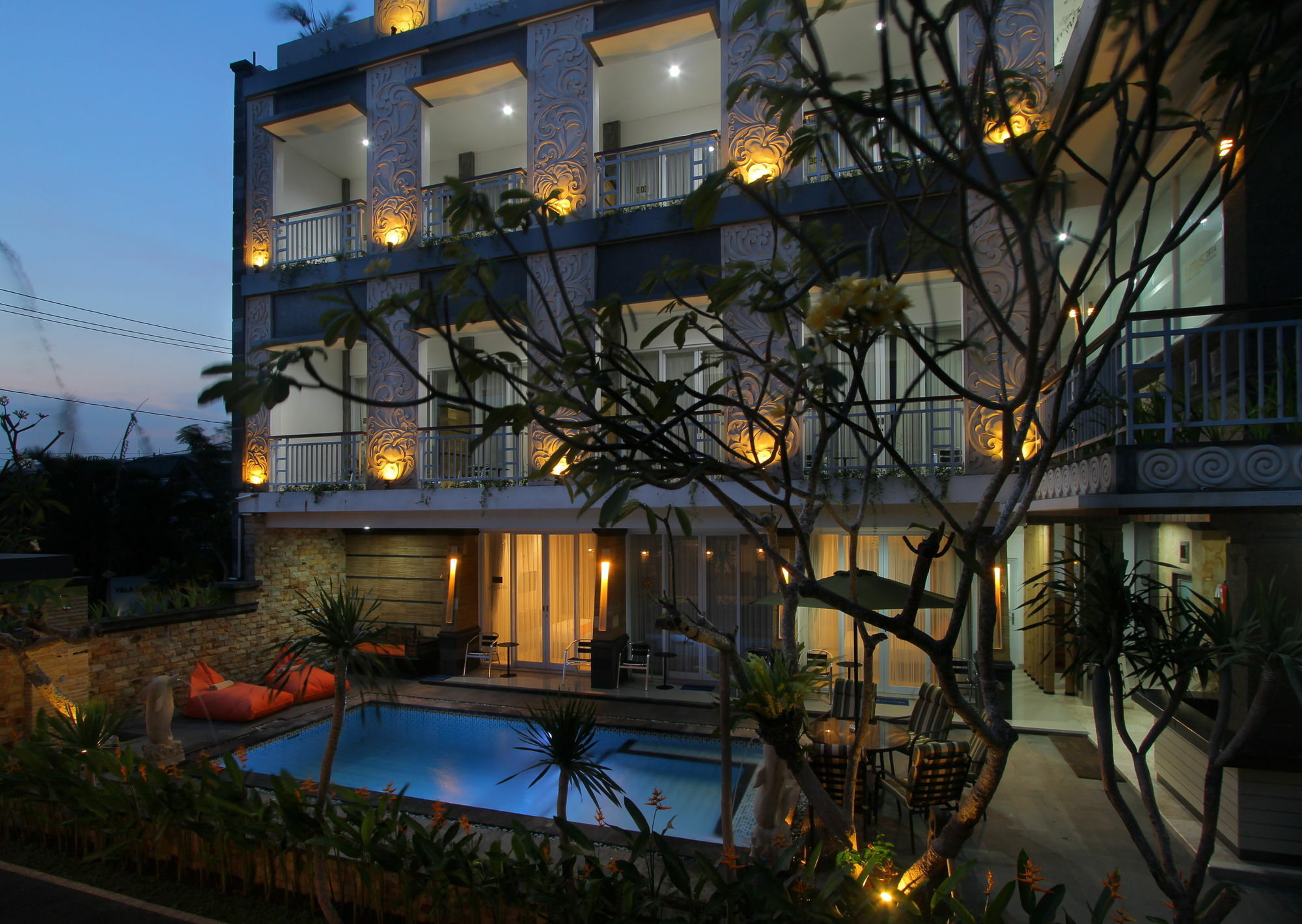 Lotus Tirta Seminyak Hotell Eksteriør bilde